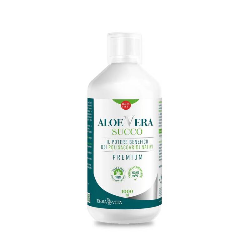 Erba Vita Aloe Vera Succo Premium 1000 ml