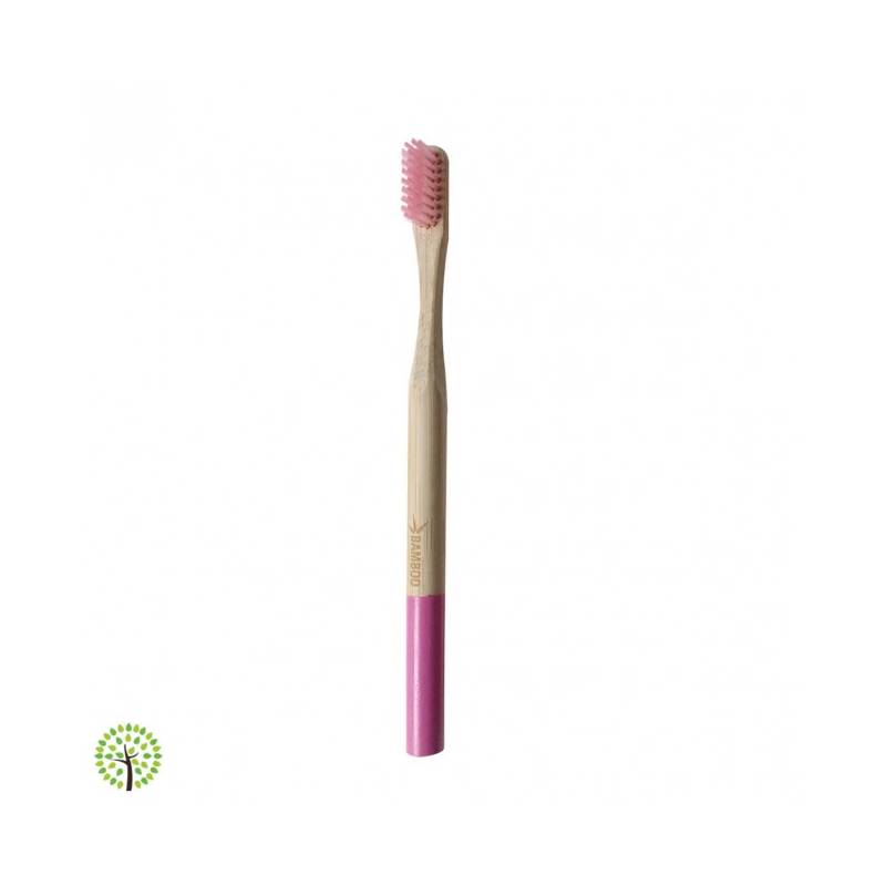Alcea Spazzolino Bamboo Biodegradabile Soft Colore Rosa