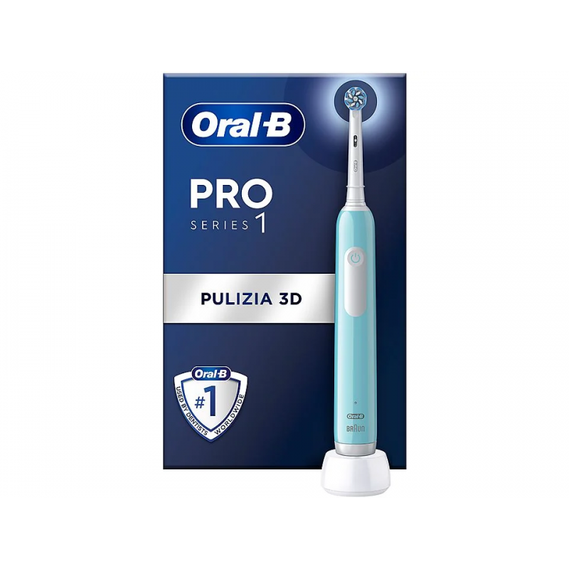 Oral B Pro 1 Spazzolino Elettrico Colore Blu