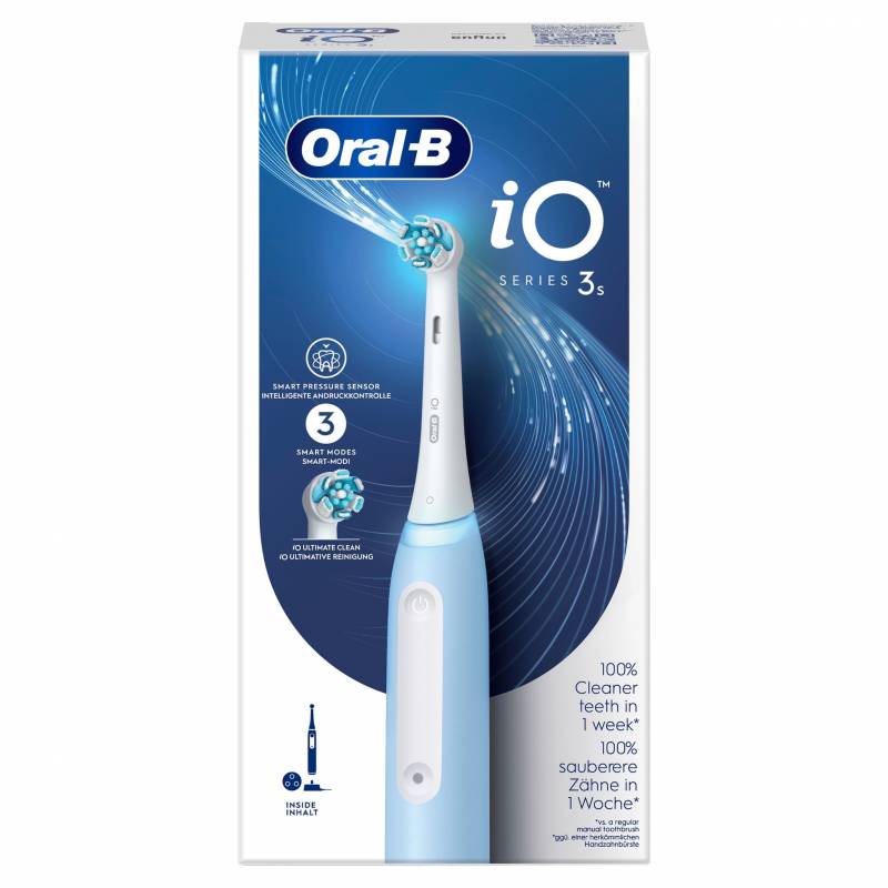 Oral B spazzolino elettrico iO 6 s + 2 testine - nero