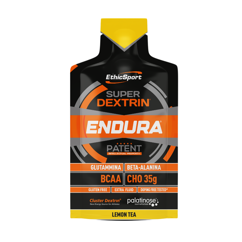 EthicSport Super Dextrin Endura Integratore Energizzante Gusto Lemon Tea