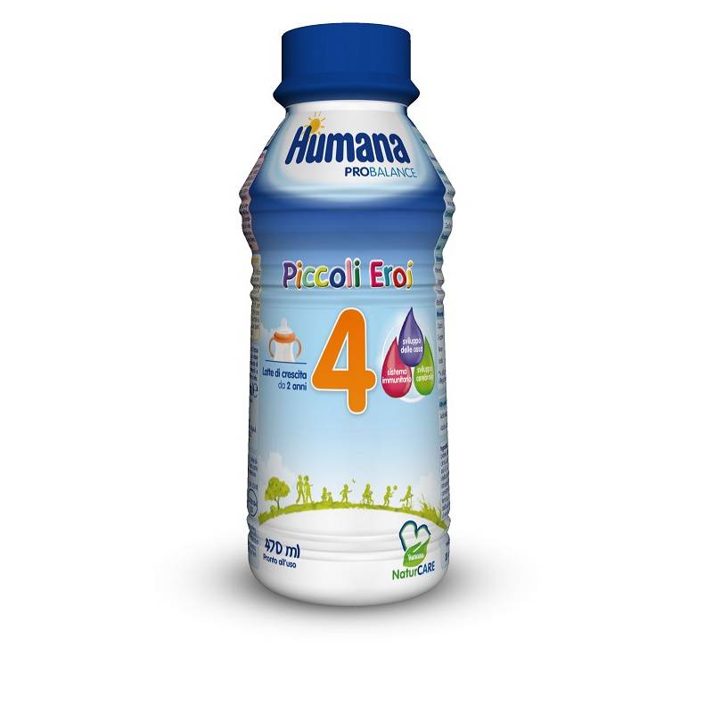 Humana 4 Probalance Latte Liquido di Proseguimento 470 ml