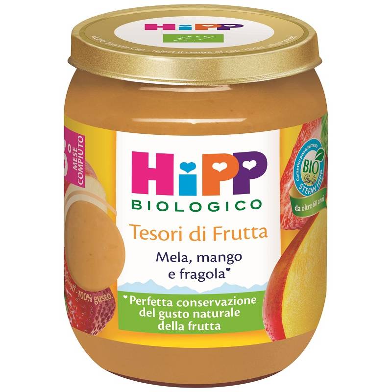 Hipp Tesori di Frutta Mela Mango Fragola Bio 160g