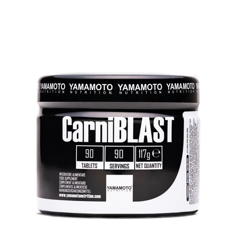 Yamamoto Nutrition Carniblast Integratore di Carnitina Senza Glutine Lattosio 90 compresse