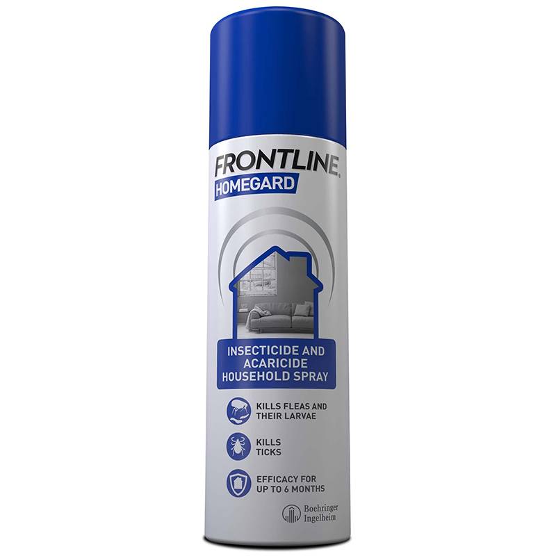 Frontline Homegard Spray Insetticida e Acaricida per Uso Domestico efficace fino a 6 mesi 250 ml