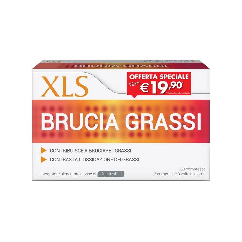 XLS Brucia Grassi Integratore per Dimagrire 60 compresse Prezzo Speciale