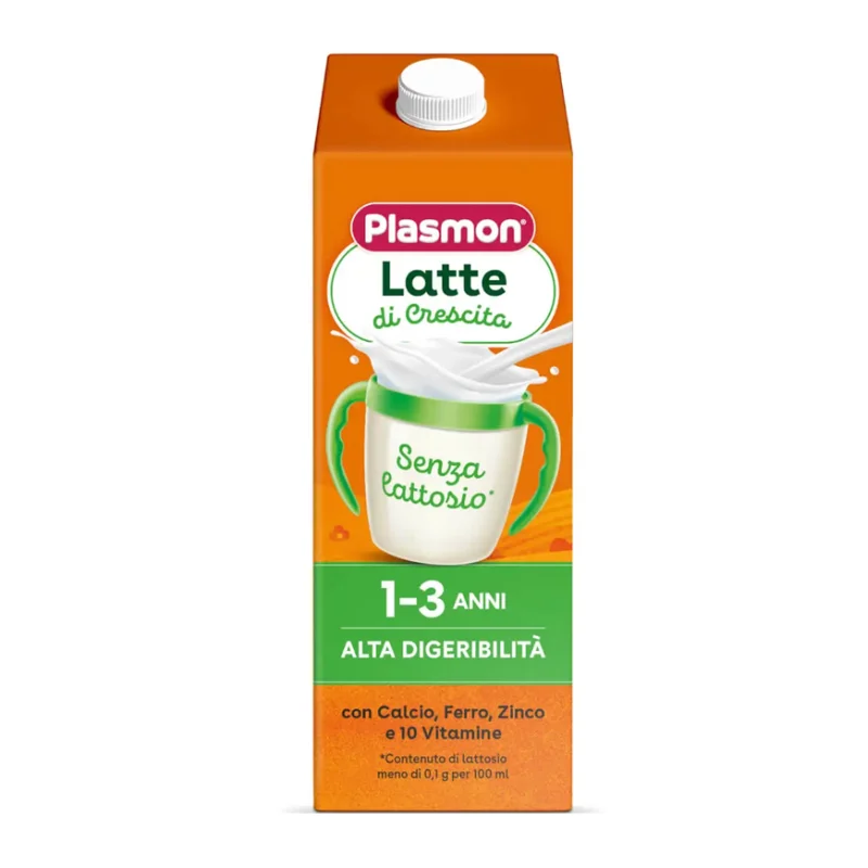 Plasmon Latte ad alta digeribilità Senza Lattosio 1-3 anni 1 litro