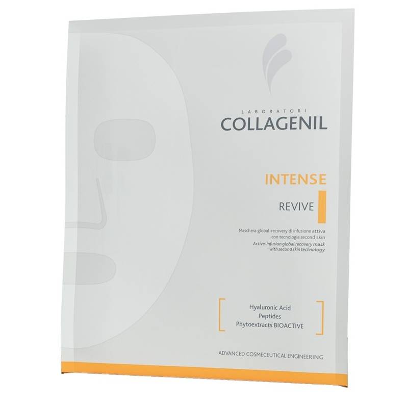 Collagenil Intense Revive Maschera Illuminante Viso con Acido Ialuronico 1 pezzo