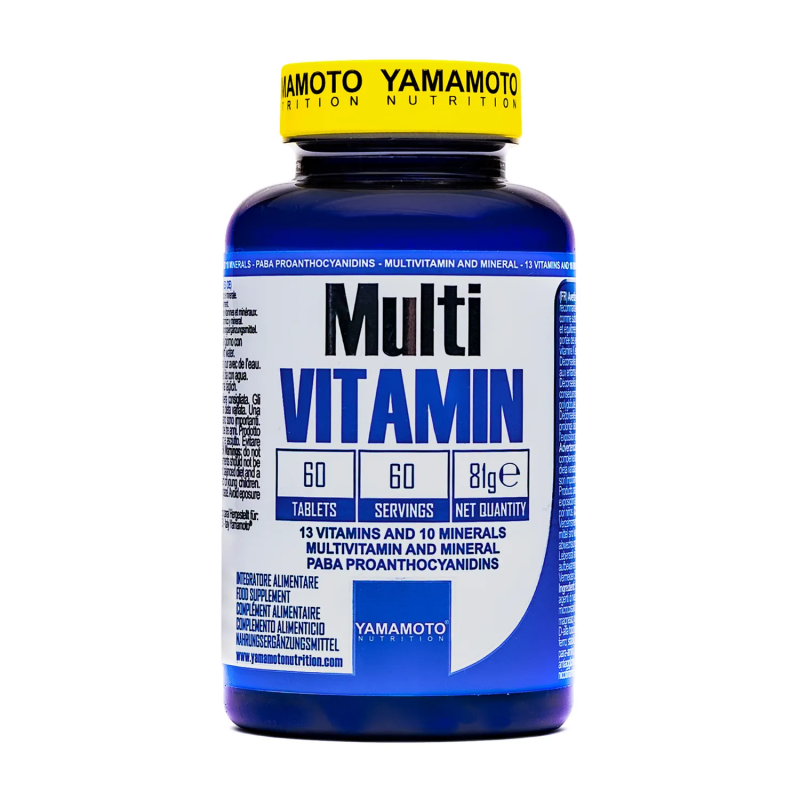 Yamamoto Nutritiom Multi Vitamin Integratore Multivitaminico e Multiminerale 60 compresse