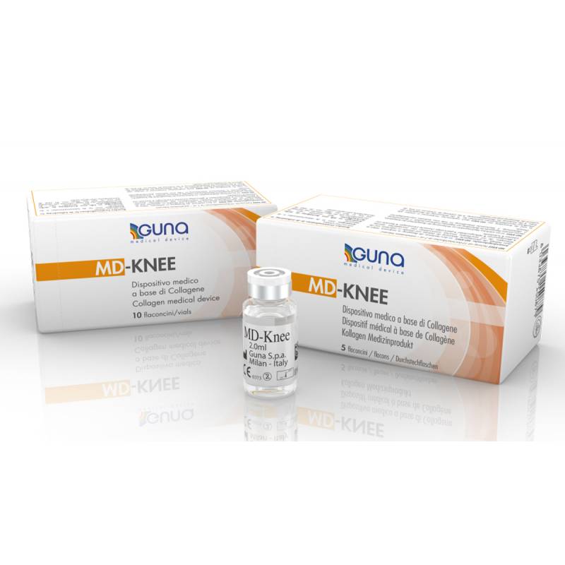 Guna MD-Knee Dispositivo Medico a base di collagene 5 flaconcini iniettabili