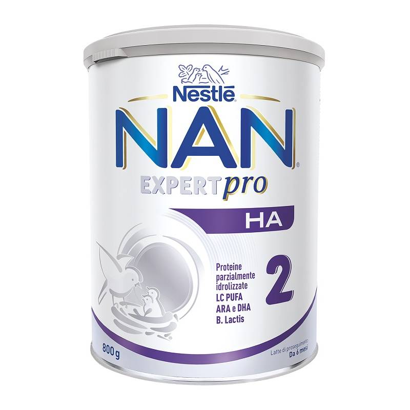 Nestlè NAN HA 2 Latte di Proseguimento in Polvere 800 g