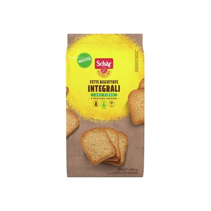Schar Fette Biscottate Integrali Senza Glutine 260 g