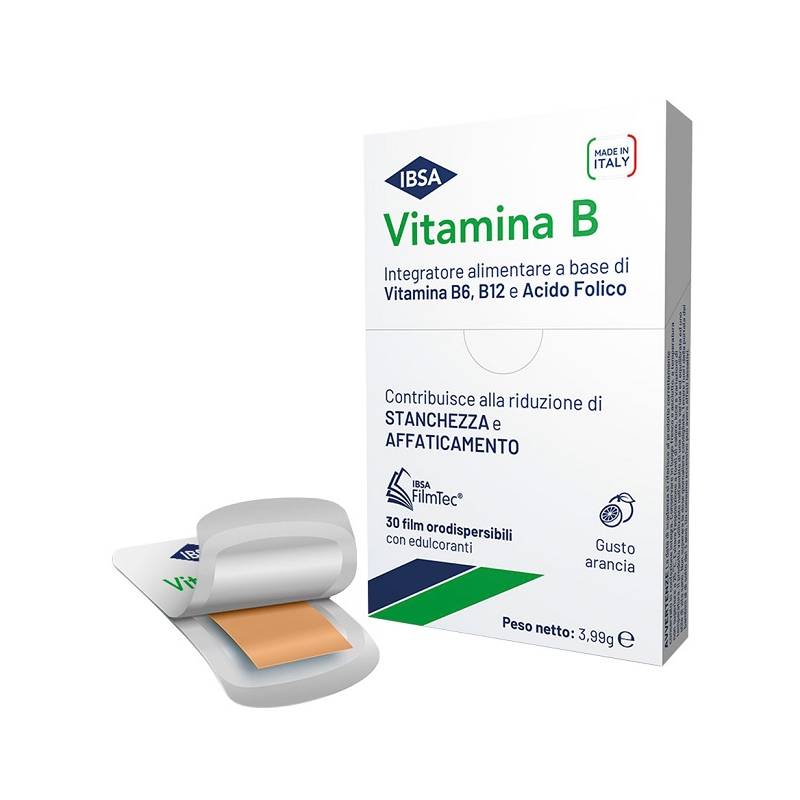 Ibsa Vitamina B Integratore di Vitamina B 30 Film Orali