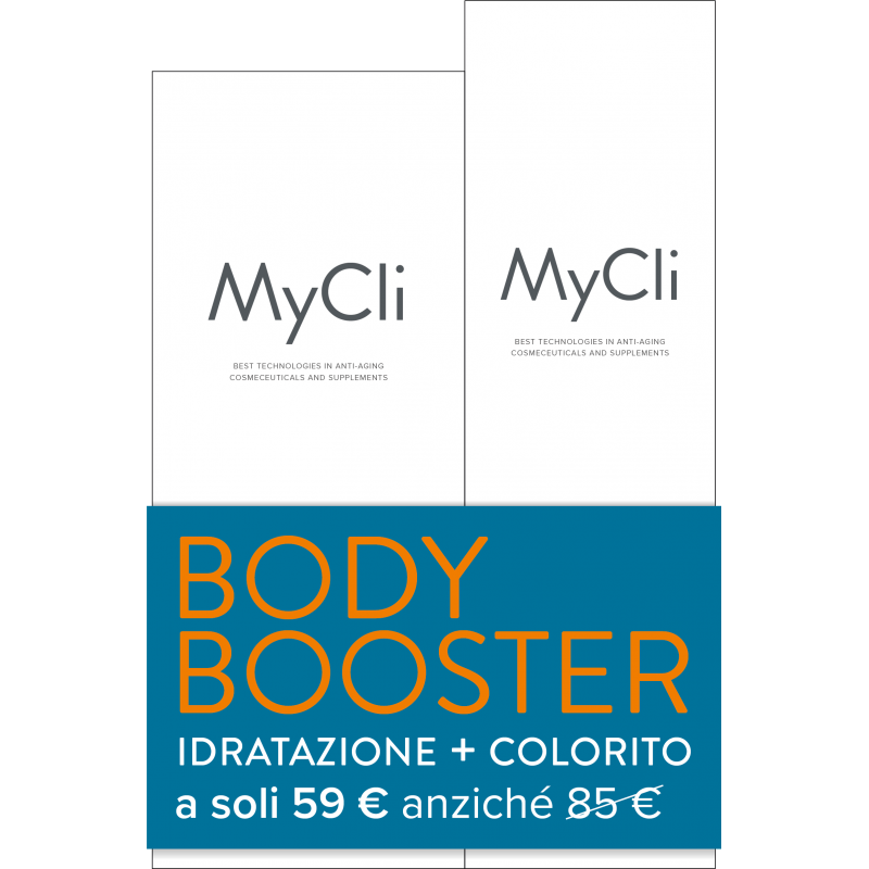 Mycli Body Booster Routine Idratante e Antiossidante Corpo