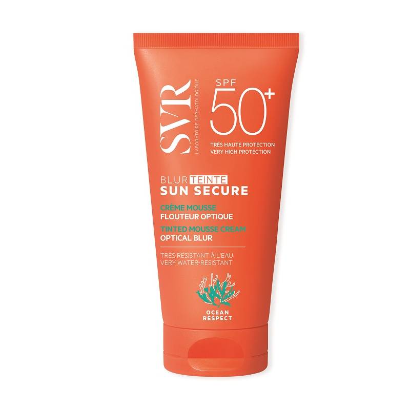SVR Sun Secure Blur Teinte Beige SPF50+ Protezione Solare Opacizzante Viso 50 ml