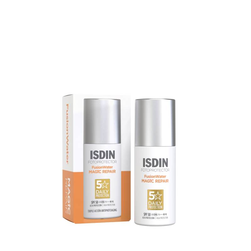 Isdin Fotoprotector Fusion Water Magic Repair SPF50 Fotoprotettore Viso Antiage 50 ml