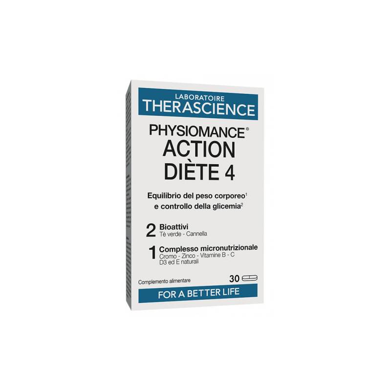 Physiomance Action Diete 4 Integratore Controllo Glicemia 30 compresse