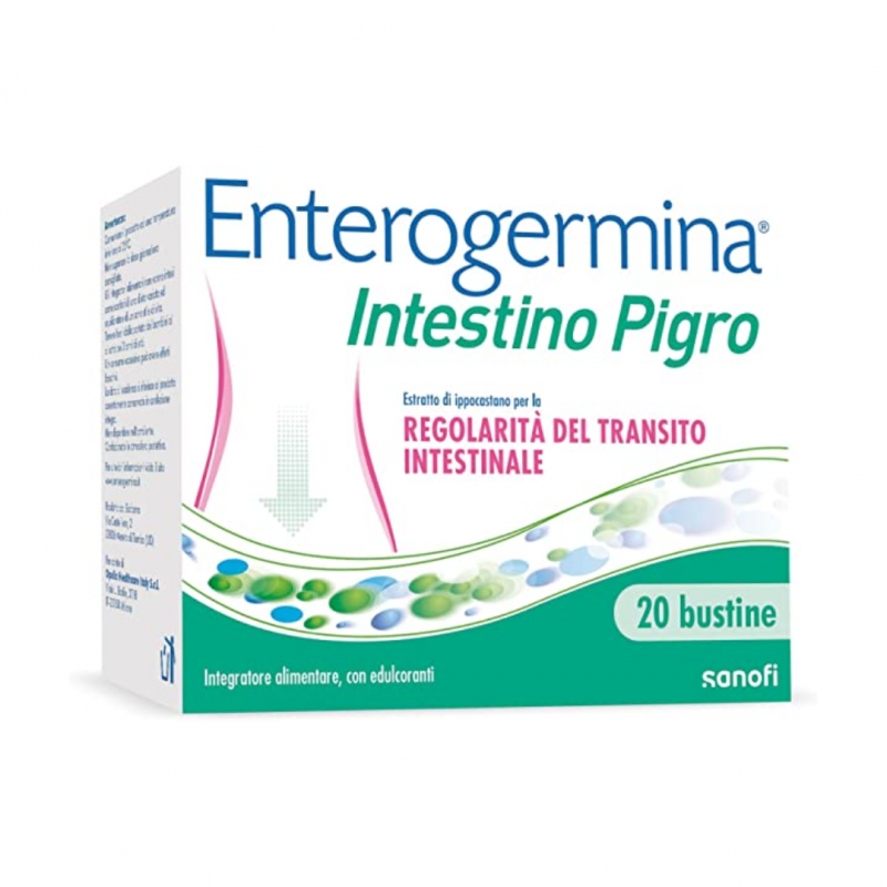 20 bustine di Enterogermina Intestino Pigro