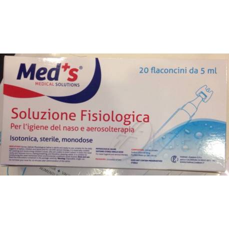 Med's Soluzione Fisiologica Flaconcini Monodose