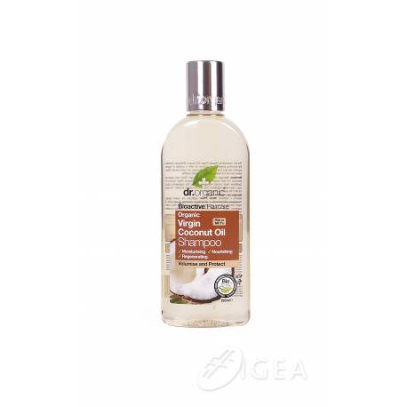 Dr Organic Virgin Coconut Oil Shampoo all'Olio di Cocco 265 ml