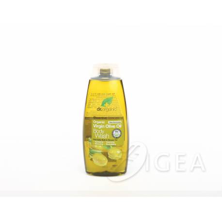 Dr Organic Virgin Olive Oil Body Wash Bagnodoccia all'Olio d'Oliva 250 ml