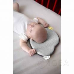 cuscino ergonomico per evitare la testa piatta cuscino di supporto per la testa per neonati Cuscino per bambini Cuscino Romanstii per neonanti in memory foam 10x24 x 8.76 x 1.38 , blu 