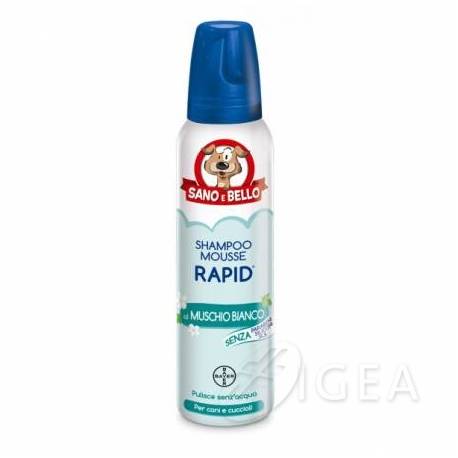 Bayer Sano e Bello Shampoo Mousse Rapid per Cani