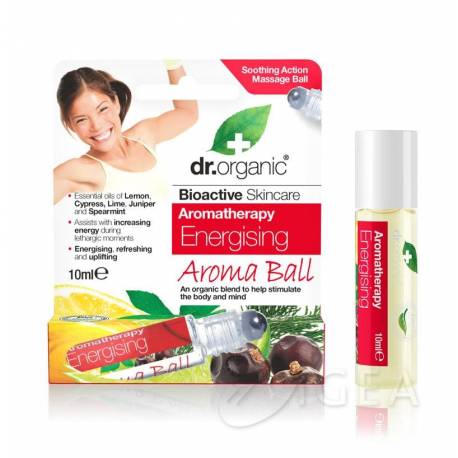 Dr Organic Energising Aroma Ball Roll On Aromaterapia
