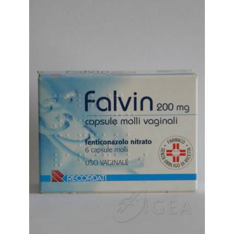 Falvin 200 mg Capsule Molli Vaginali