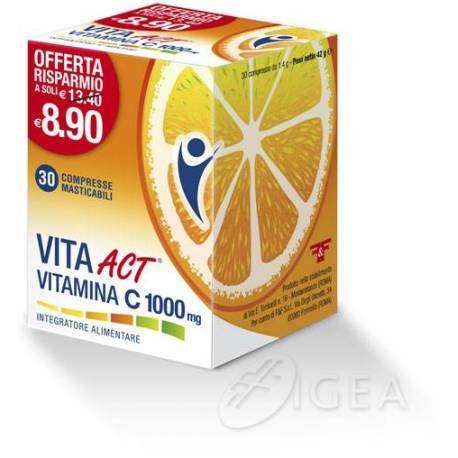Linea Act Vita Act C 1000 MG Integratore di Vitamina C