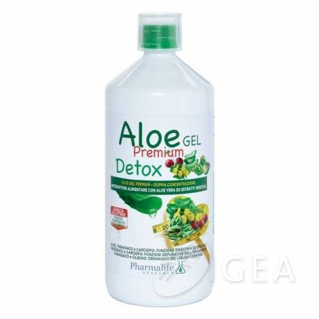 Pharmalife Research Aloe Gel Premium Detox Succo ad Azione Depurativa