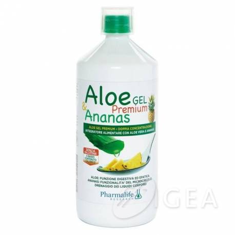 Pharmalife Research Aloe Gel Premium e Ananas Succo Doppia Concentrazione