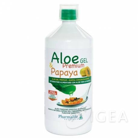 Pharmalife Research Aloe Gel Premium e Papaya Succo Doppia Concentrazione