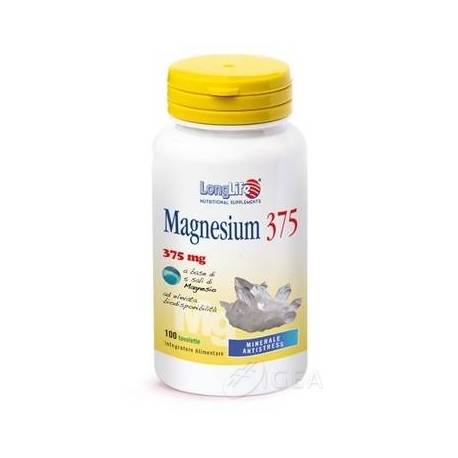Longlife Magnesium 375 Integratore a Base di Magnesio