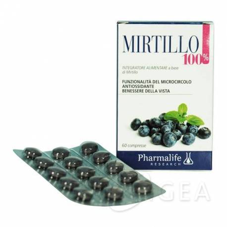 Pharmalife Research Mirtillo 100% Integratore per il Microcircolo