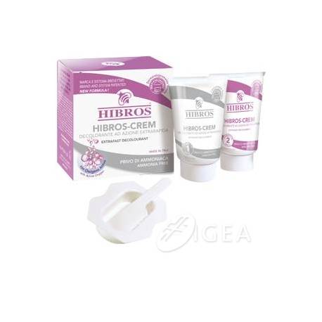 Hibros Cream Decolorante ad Azione Extra Rapida