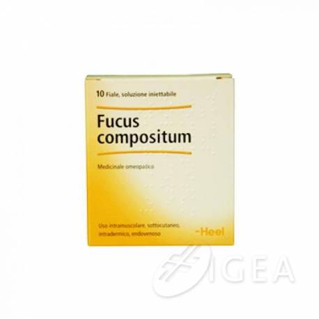 Guna Fucus Compositum Fiale Medicinale Omeopatico