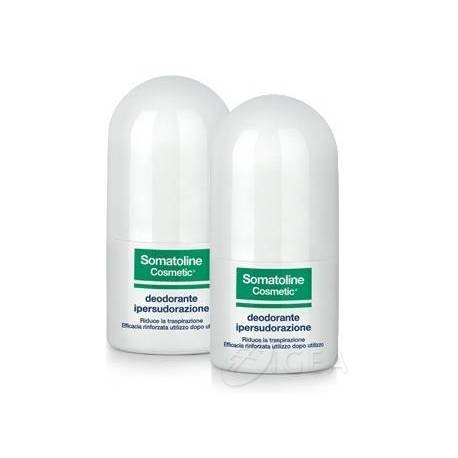 Somatoline Cosmetic Deodorante Roll On Ipersudorazione Bipack