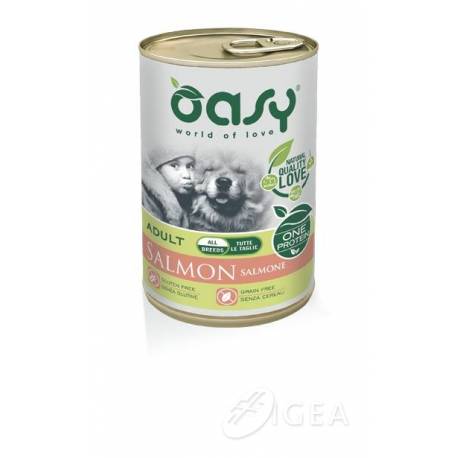 Oasy One Protein Adult Pork Maiale Patè per Cani