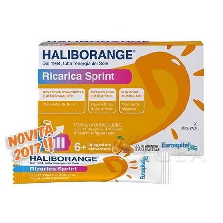Haliborange Ricarica Sprint Integratore di Vitamine e Minerali