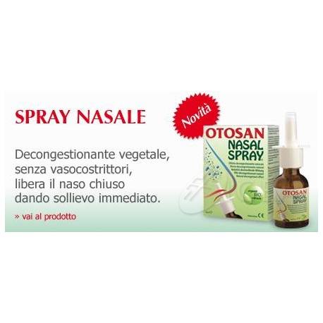 Otosan Spray Nasale Rimedio Naturale Contro Naso Chiuso