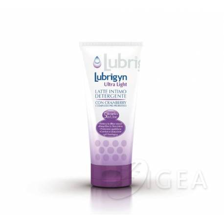 Lubrigyn Ultra Light Detergente Intimo con Cranberry
