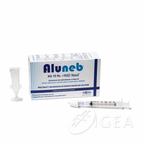 Aluneb Kit 15 Flaconcini + Mad Nasal Soluzioni da Nebulizzare
