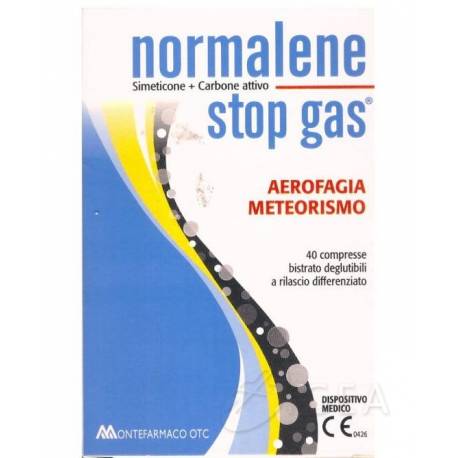 Montefarmaco Normalene Stop Gas Integratore contro Gas Addominali