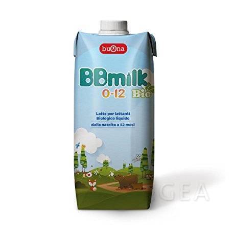 BBMilk 0-12 Latte Biologico Liquido per Bambini