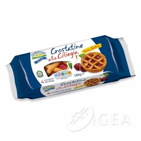 Happy Farm Crostatine alla Ciliegia Merendina Senza Glutine