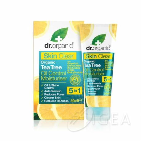 Dr Organic Skin Clear Crema Idratante Pelli Impure