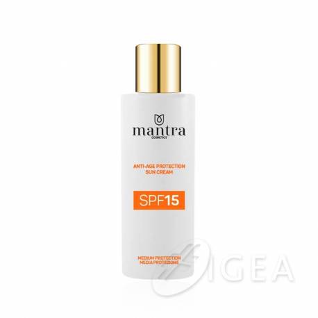 Mantra Cosmetics Crema Anti-age Protezione Solare SPF 15