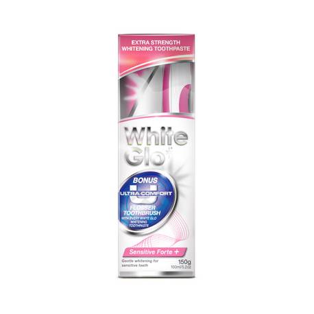 White Glo Sensitive Forte + Dentifricio