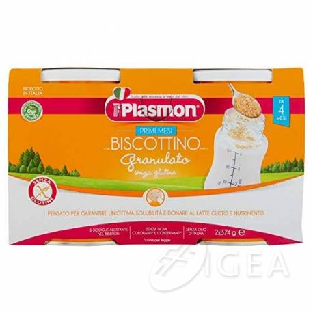 Plasmon Biscottino Granulato Primi Mesi 2 x 374 g